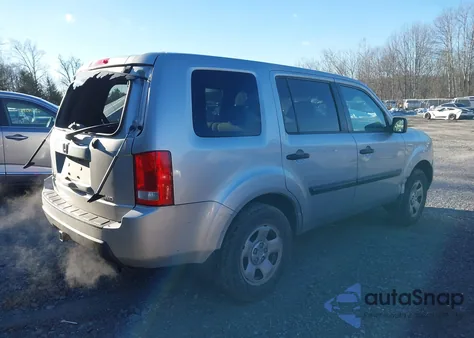 2011 Honda Pilot Lx из США, поврежденный, VIN 5FNYF4H28BB039261